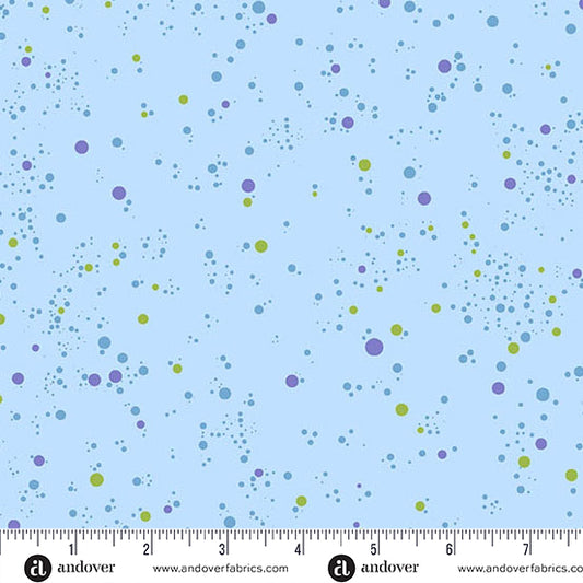 Andover Fabrics - Fizz by Giucy Giuce - Blueberry