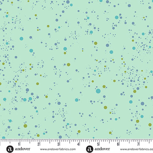 Andover Fabrics - Fizz by Giucy Giuce - Teal Fruit