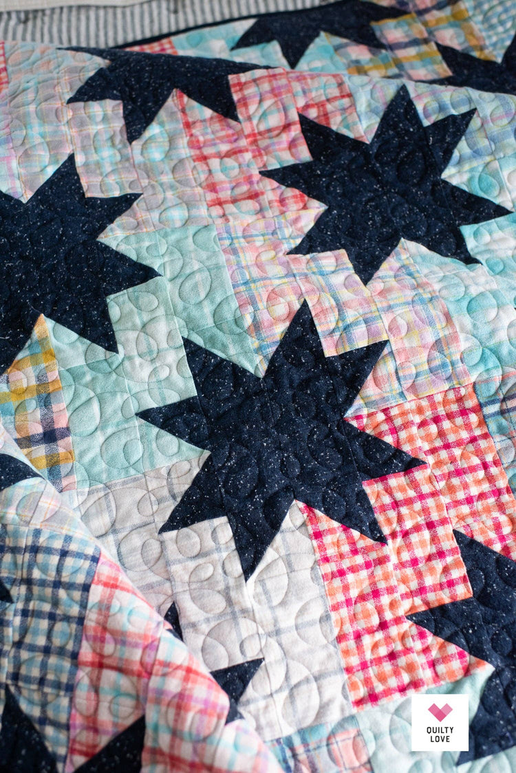Quilty Love Star Pop Quilt Pattern