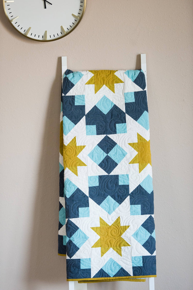 Quilty Love Night Stars Quilt Pattern