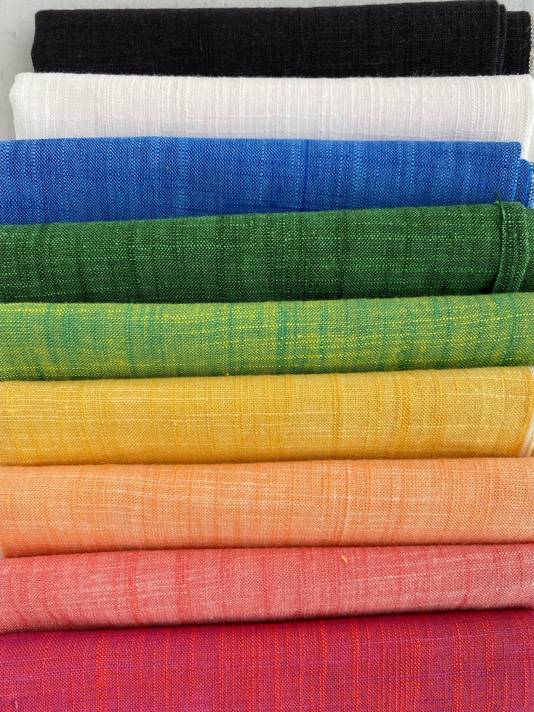 Jo Avery Curated Fabric Bundle - 9 Fat Eighths - Handloom - Paintbox - Due End September 2026
