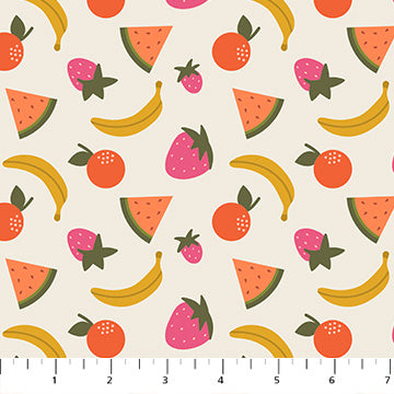 Sarah Hearts - Joyful June - Cream Fruits