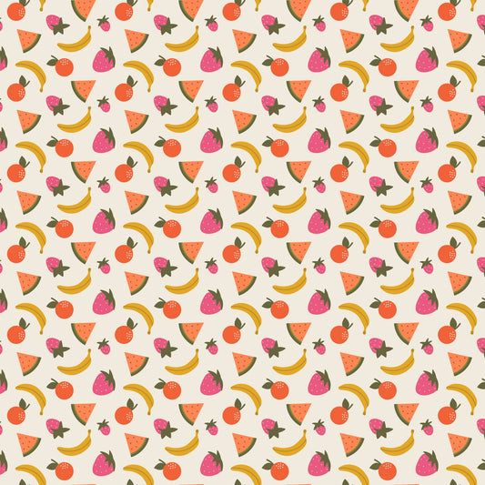 Sarah Hearts - Joyful June - Cream Fruits