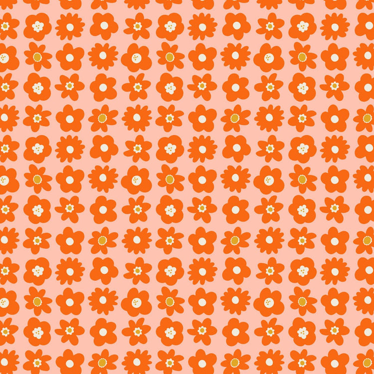 Sarah Hearts - Joyful June - Orange Blooms