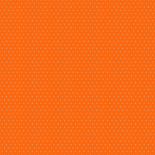 Sarah Hearts - Joyful June - Orange Ditsy Hearts