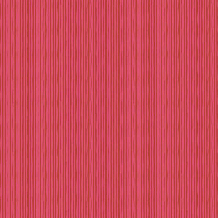Sarah Hearts - Joyful June - Pink Stripe