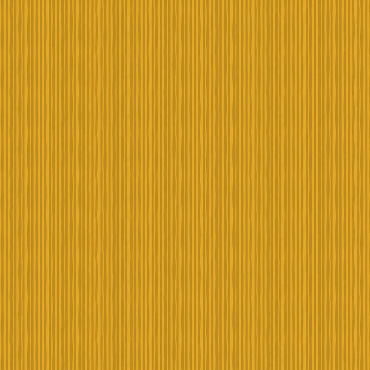 Sarah Hearts - Joyful June - Ochre Stripe