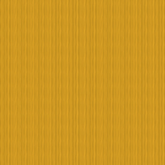 Sarah Hearts - Joyful June - Ochre Stripe Canvas