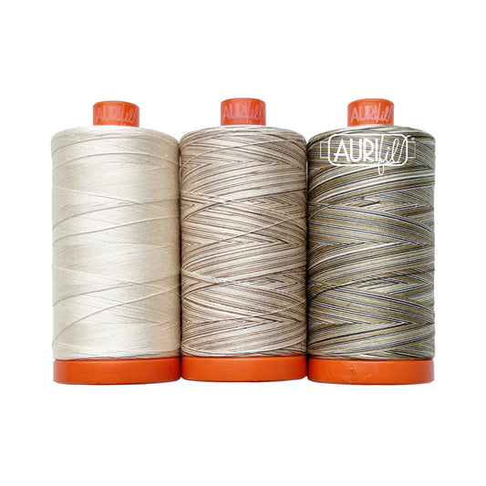 Aurifil Colour Builder 3 Pack - Rubber Tree