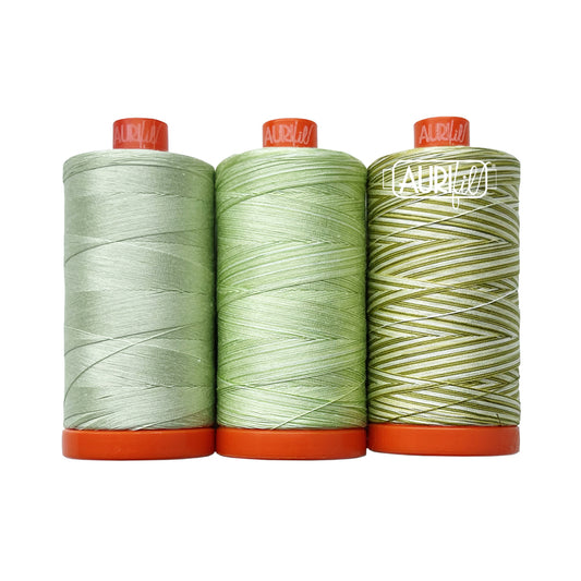 Aurifil Colour Builder 3 Pack - Walking Palm