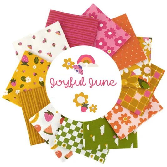 Sarah Hearts - Joyful June - 12 Fat Quarter Bundle