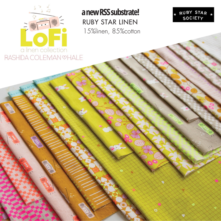 Ruby Star Society LoFi Linens 25 Fat Quarter Pack Deposit - Pre-Order Due Oct 2026