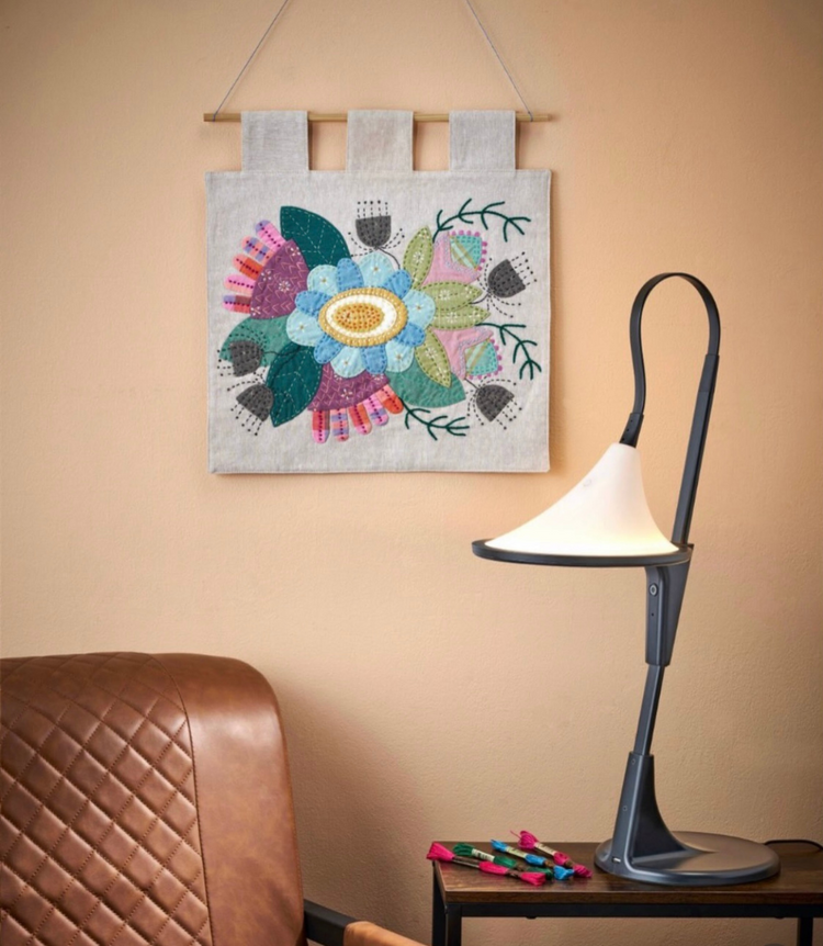 Jo Avery Full Bloom Wall Hanging Curated Fabric Bundle -Large