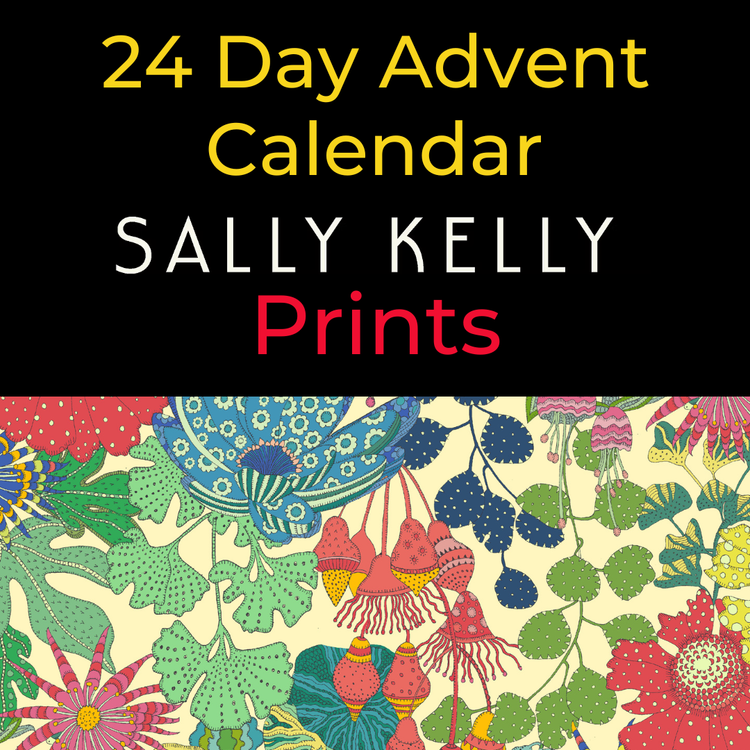 Sally Kelly 24 Day Advent Calendar - Prints 2026 - Pre-Order Due November 2026