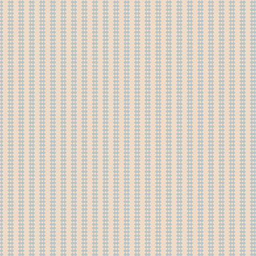 Art Gallery Fabrics - Duval By Suzy Quilts - Diamond Stripe Glacier