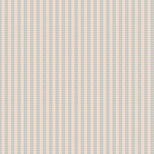 Bolt End Art Gallery Fabrics - Duval By Suzy Quilts - Diamond Stripe Glacier 51cm