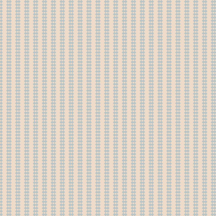 Bolt End Art Gallery Fabrics - Duval By Suzy Quilts - Diamond Stripe Glacier 51cm