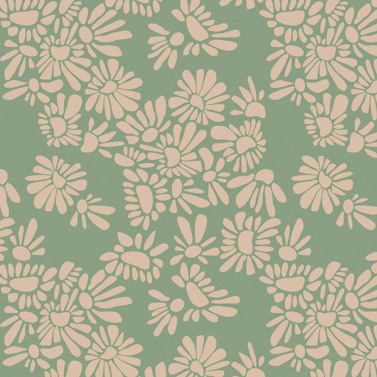 Bolt End Art Gallery Fabrics - Evolve By Suzy Quilts - Meadow Matcha 84cm