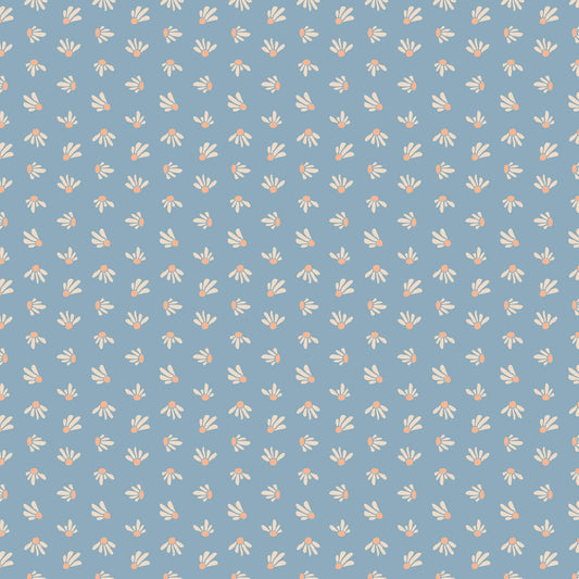 Art Gallery Fabrics - Evolve By Suzy Quilts - Coneflower Cerulean