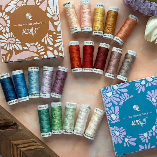 Aurifil Evolve 8wt Thread - 20 Pack - Suzy Willams