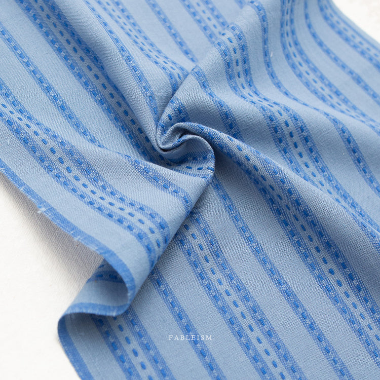 Fableism Fine & Dandy - Stitch Stripe - In Blue