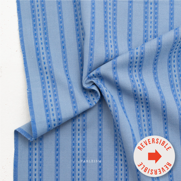 Fableism Fine & Dandy - Stitch Stripe - In Blue
