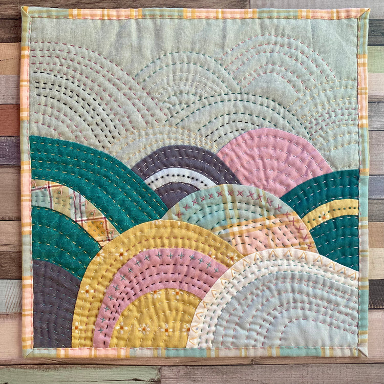 Jo Avery Curated Fabric Bundle - 10 Fat Eighths - Marshmallow