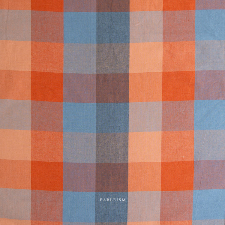Fableism Lumiere 55" Wide - Happy Checkers In Sailor