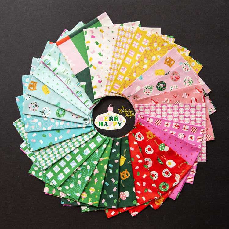 Ruby Star Society Merry Happy - 27 Fat Quarter Pack - Pre-Order Due October 2026