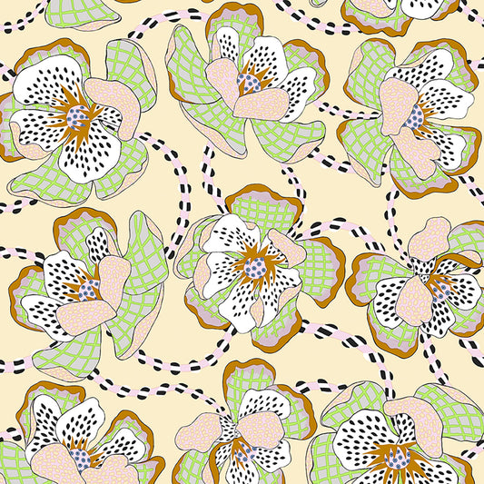 Penny Jeffries - Bloom & Burrow - Ball Blooms Lemon - Pre-Order Due March/April 2027