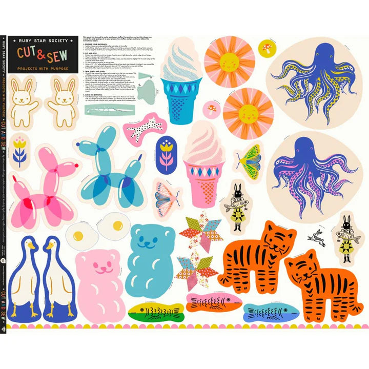 Ruby Star Society Projects With Purpose 2026 - Cut & Sew Panel