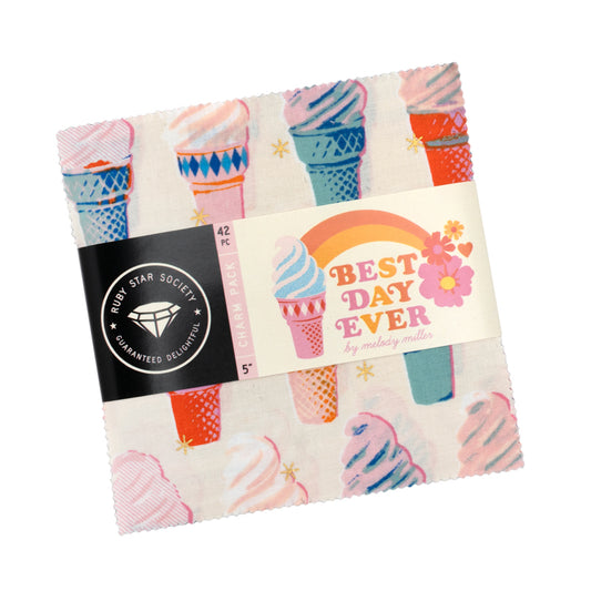 Ruby Star Society Best Day Ever 5" Charm Pack - Pre-Order Due Oct/Nov 2025