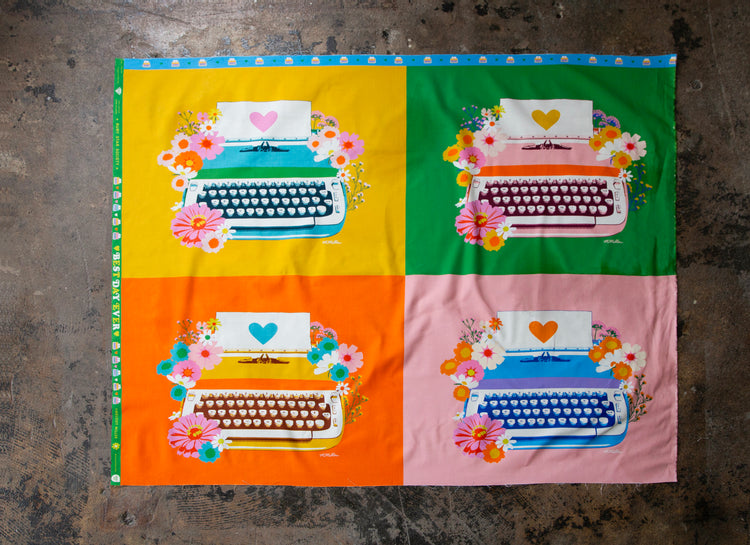 Ruby Star Society Best Day Ever - Typewriter Panel - Multi - Pre-Order due Oct/Nov 2025