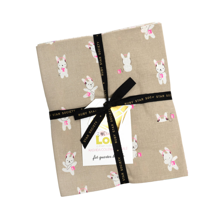 Ruby Star Society LoFi Linens 25 Fat Quarter Pack Deposit - Pre-Order Due Oct 2026