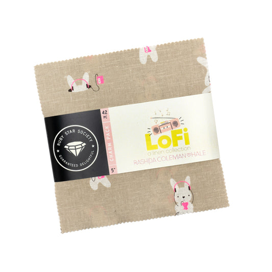 Ruby Star Society LoFi Linens 5" Charm Pack - Pre-Order Due End October 2026