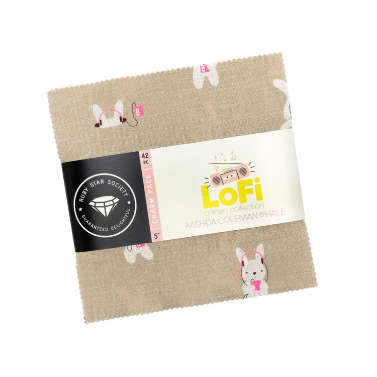 Ruby Star Society LoFi Linens 5" Charm Pack - Pre-Order Due End October 2026