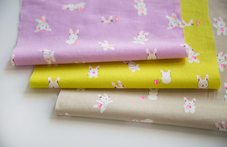 Ruby Star Society LoFi Linens - Rabbeats - Citron - Pre-Order Due End October 2026