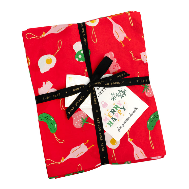 Ruby Star Society Merry Happy - 27 Fat Quarter Pack - Pre-Order Due October 2026