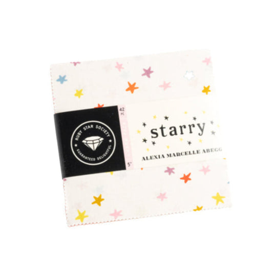 New Ruby Star Society Starry 5" Charm Pack Assorted Colours