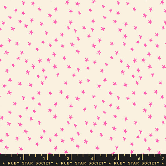 Ruby Star Society Starry - Neon Pink Stars Small