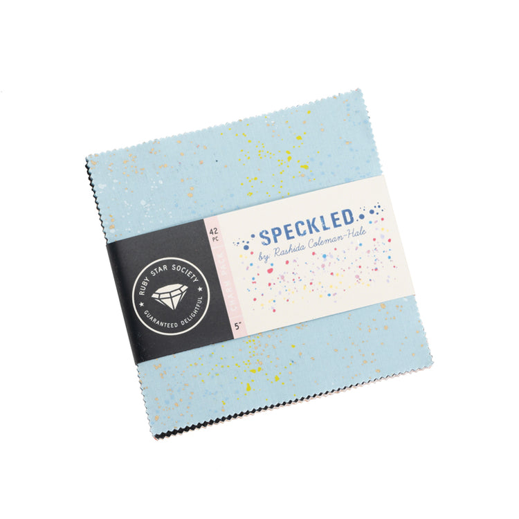 Ruby Star Society Speckled New 5" Charm Pack - Due August 2024