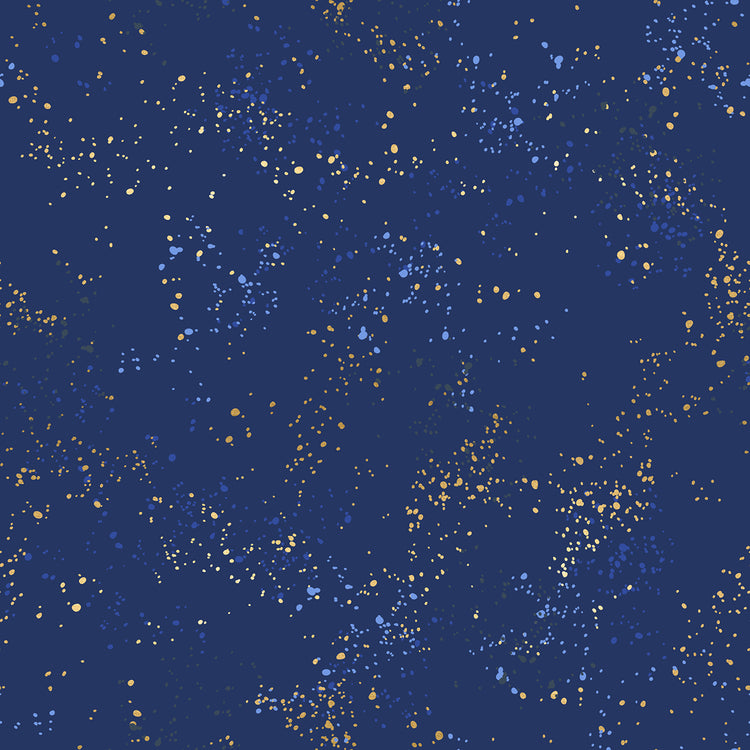 Ruby Star Society Speckled Extra Wide 108" Quilt Back - Navy