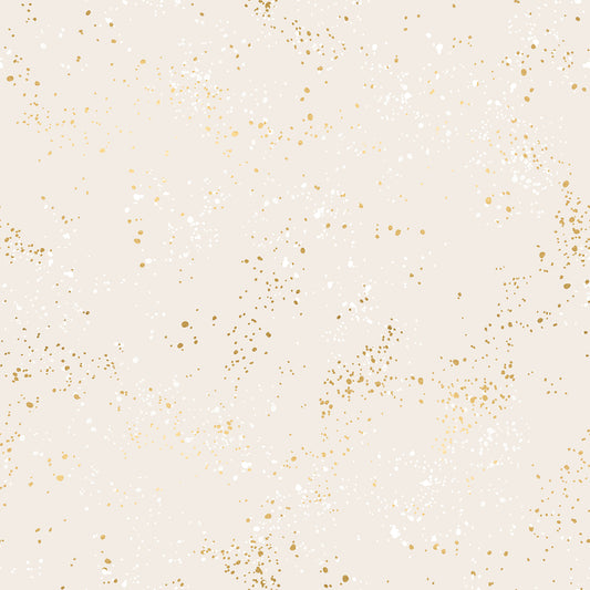 Ruby Star Society Speckled Extra Wide 108" Quilt Back - White Gold