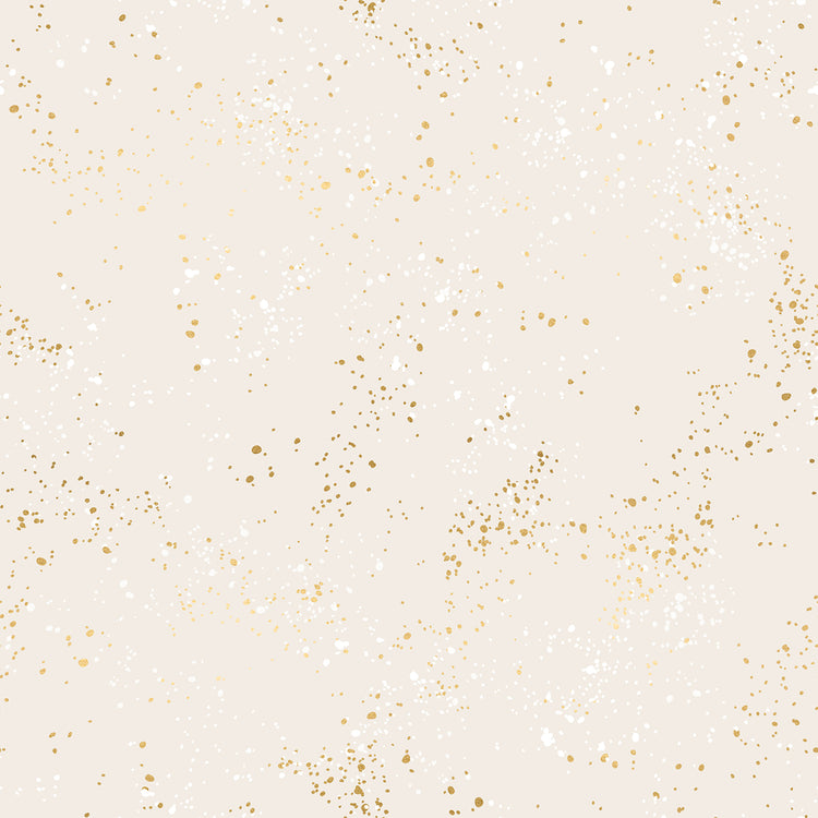 Ruby Star Society Speckled Extra Wide 108" Quilt Back - White Gold