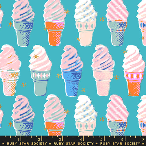 Ruby Star Society Best Day Ever - Ice Cream - Turquoise - Pre-Order Due Oct/Nov 2025