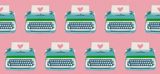 Ruby Star Society Best Day Ever - Typewriters - Posy - Canvas - Pre-Order Due Oct/Nov 2025