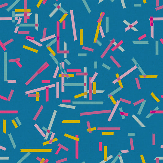 Ruby Star Society Washi Plus - Washi Tape Cerulean - Canvas - Due Mid Sept 2025