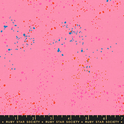 Ruby Star Society Speckled - Canvas - Flamingo - Pre-Order Due April