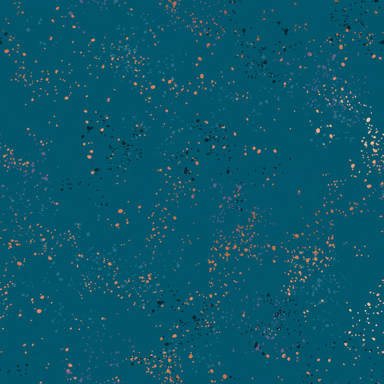 Ruby Star Society Speckled - Canvas - Teal