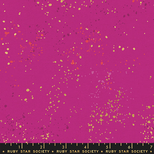 Ruby Star Society Speckled - Canvas - Berry - Pre-Order Due April
